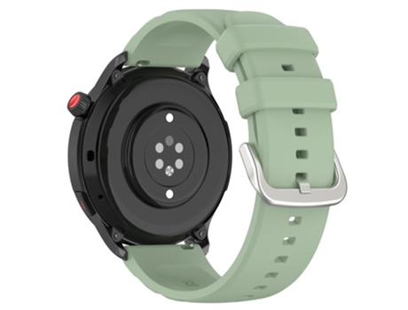 Correa de Silicona 22mm liberación rápida para Samsung Galaxy Watch3 45mm/TicWatch Pro 3 Lite/Mibro Watch X1 - verde claro