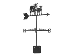 Aguijón metálico con diseño de animales para jardín, hogar y patio.