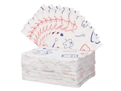80 Piezas De Baberos, Toallas Y Alfombrillas Dentales Desechables Para Pacientes.