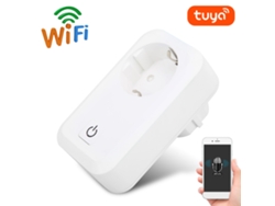 Socket Inteligente Wifi Control Remoto Por App Teléfono Voz Programable Antiincendio Tuya