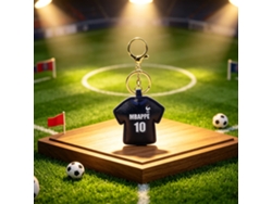 Un Llavero Genérico Con Forma De Camiseta De Fútbol, Un Accesorio Para Los Aficionados Al Mundial Y A La Eurocopa, Un Regalo Ideal, Ergonómi