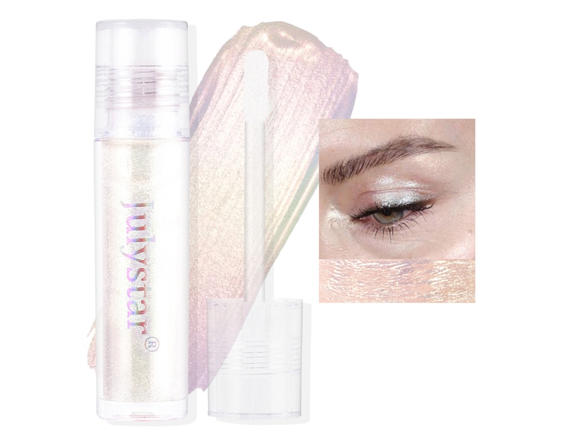Julystar Set De Sombra De Ojos Líquida Brillante Para Mujeres Regalo