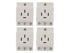 Timer De Tomacorriente Material Retardante De Fuego Capacidad De Sobrecarga 440vac30‑416 (4pcs)