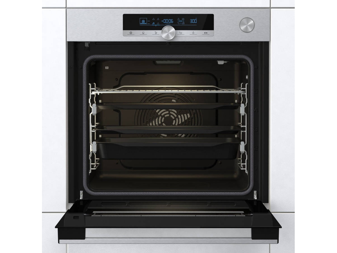 Horno HISENSE BSA66334PX (77 L - 59.5 cm - Pirolítico - Inox)