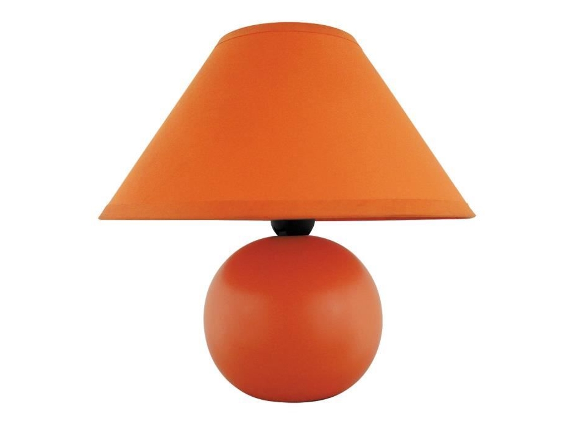 Lámpara Rabalux Ariel • Color naranja • Material cerámico • Ref. 4904
