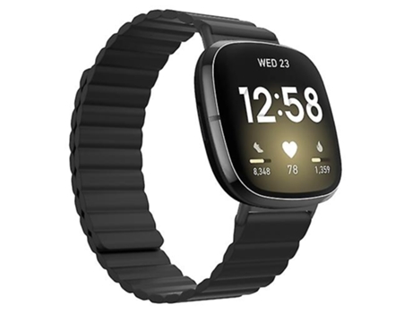 Correa Smartwatch Para Fitbit Versa 3/Sense Negra VENISYMLIS