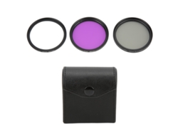 Kit De Filtros Para Lentes 3 Piezas 49mm Multicapa Uv Cpl Fld Para Cámara Accesorios