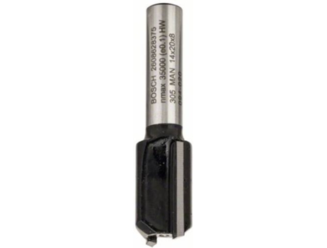 Fresa BOSCH Recta - 8 mm - D1 14 mm - L 19.6 mm - G 51 mm