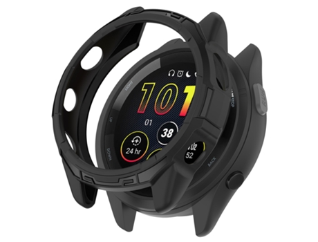 Funda protectora para reloj Garmin Forerunner 265 Armor Hollow (negro)