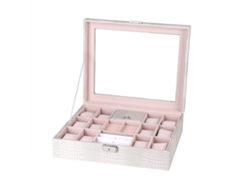 Organizador de joyas con almacenamiento visible