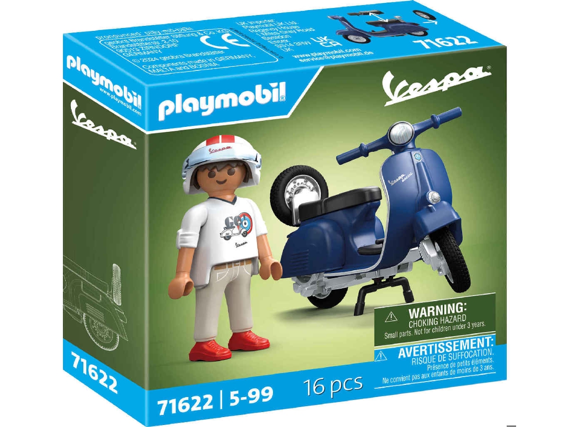 1969 Vespa 150 Sprint Veloce Azul 71622 PLAYMOBIL