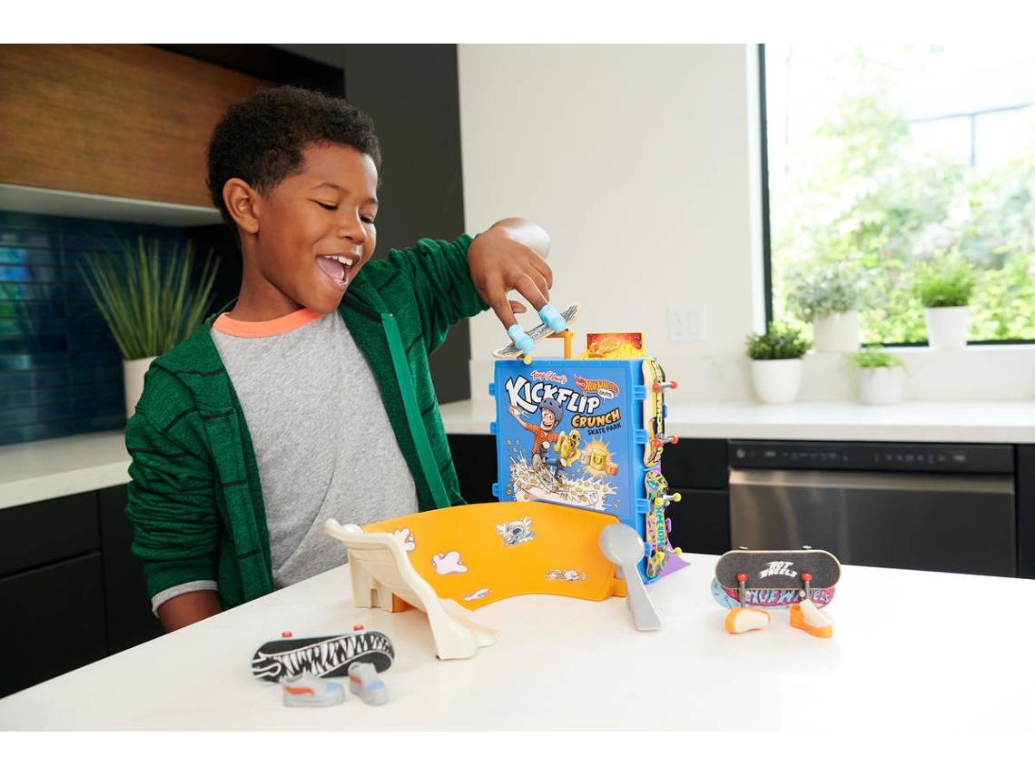 Juguete HOT WHEELS Skate Tony Hawk Cereal Skate Bowl
