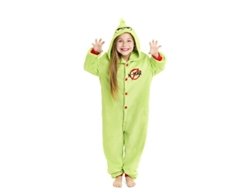 Disfraz o Pijama Duende Navideño verde para niños