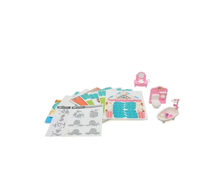 Accesorios BIGBUY KIDS para Casa de Muñecas Baño (Edad Mínima Recomendada: 3 años)