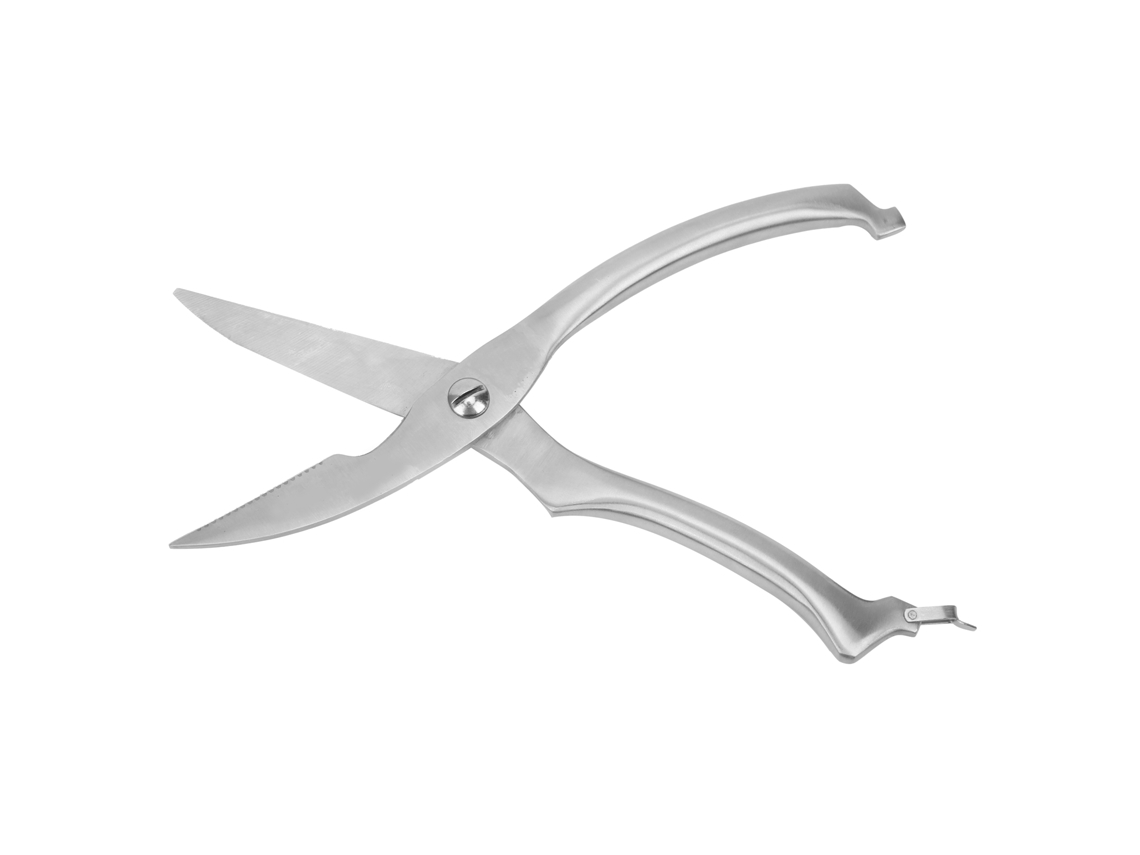 Tijeras de acero inoxidable con cierre de seguridad para uso intensivo, alta dureza, 100 mm