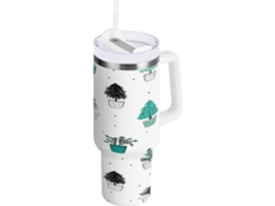 Árbol Navidad Vaso Botella Taza Acero Inoxidable - Vaso Térmico Portátil