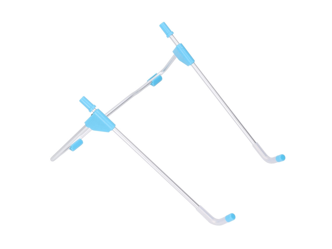 Soporte Plegable Para Portátil, Azul, Con Ajuste Multiángulo, Antideslizante, Para Escritorio, Tableta