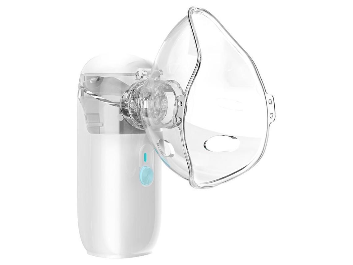 Home Ultrasonic Nebulizer, Suitable For Children And Adults, Battery Powered (batteries Not Included), Blanco.