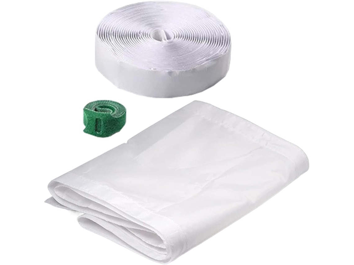 Kit De Ventilación Portátil Para Ventanas De Aire Acondicionado Ajustable Y Resistente Al Viento Sello Para