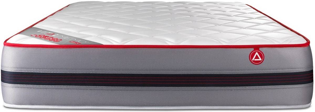 Conjunto de Somier + Colchón VITALIT Vitalmemo Back (120x200 cm - Espuma Viscoelástica)