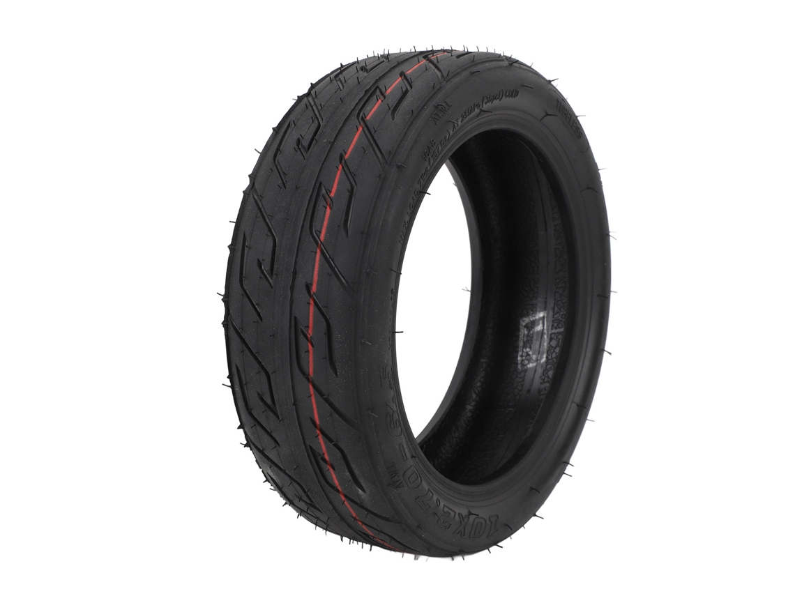 Neumático Sin Cámara Para Patinete Eléctrico, Delantero Y Trasero, 10x2.70-6.5, Antideslizante, Resistente A Los Impactos.