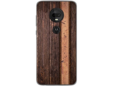 Carcasa Motorola Moto G7 / G7 Plus TUMUNDOSMARTPHONE Madera 05 Multicolor
