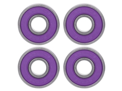 2026-kit De 8 Rodamientos De Bolas 608 Miniatura Para Patineta Y Patinete Skate Roller Morado 9