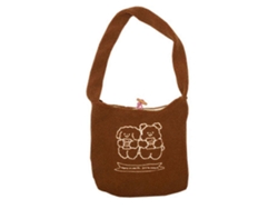 Mochila escolar para niñas: suave y esponjosa, con forma de oso, de gran capacidad y muy bonita.