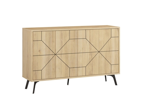 Consola VENPRODIN Dune (123 cm - Roble)