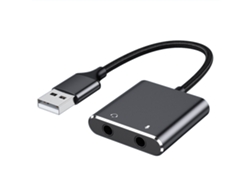 Tarjeta De Sonido Externa Usb Convertidor (independiente Sin Controlador, Compatible Con Juegos De Ordenador)