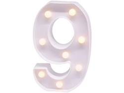 Letras com Luzes Led para Decoração de Interiores 9
