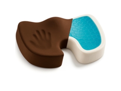 Cojín De Gel Para Asiento De Oficina. Alivia El Dolor De Ciática Y Cóccix (marrón). Digitallab