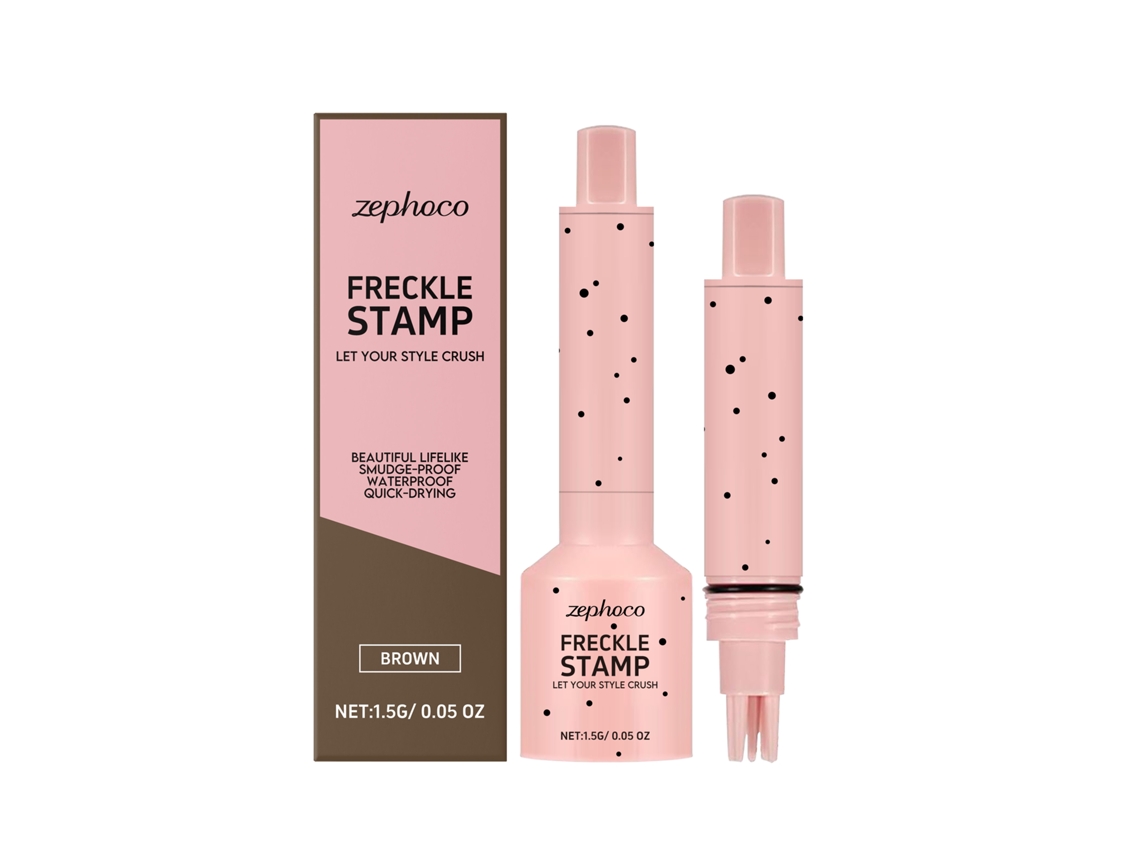 Bolígrafo de tinta marrón para maquillaje facial
