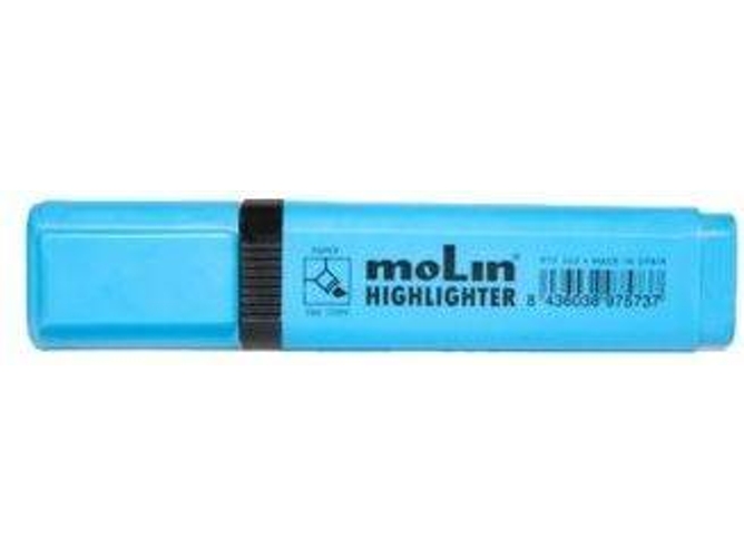 Marcador Fluorescente MOLIN Azul