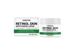 Crema hidratante con retinol para una piel sana y joven.