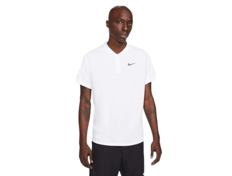 Camiseta de Hombre NIKE Corta Court Dri Blanco (shoes//eu/S)