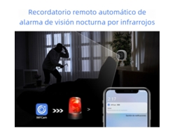 Cámaras de monitoreo remoto inalámbricas Wi-Fi inteligentes Mdugmini 1080p con memoria de 128 GB