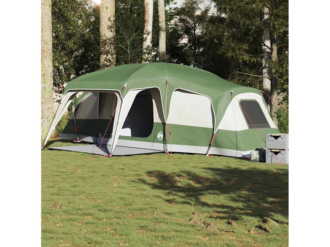 Tienda de campaña familiar tipo domo con balcón, impermeable, para 9 personas, Wsd760420 Lovely Home
