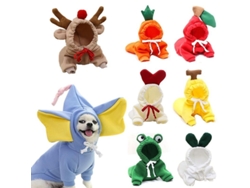 2026-abrigo Cálido Para Perros En Invierno Con Capucha Material Plush Para Bulldog Francés Chihuahua Ropa Mascota
