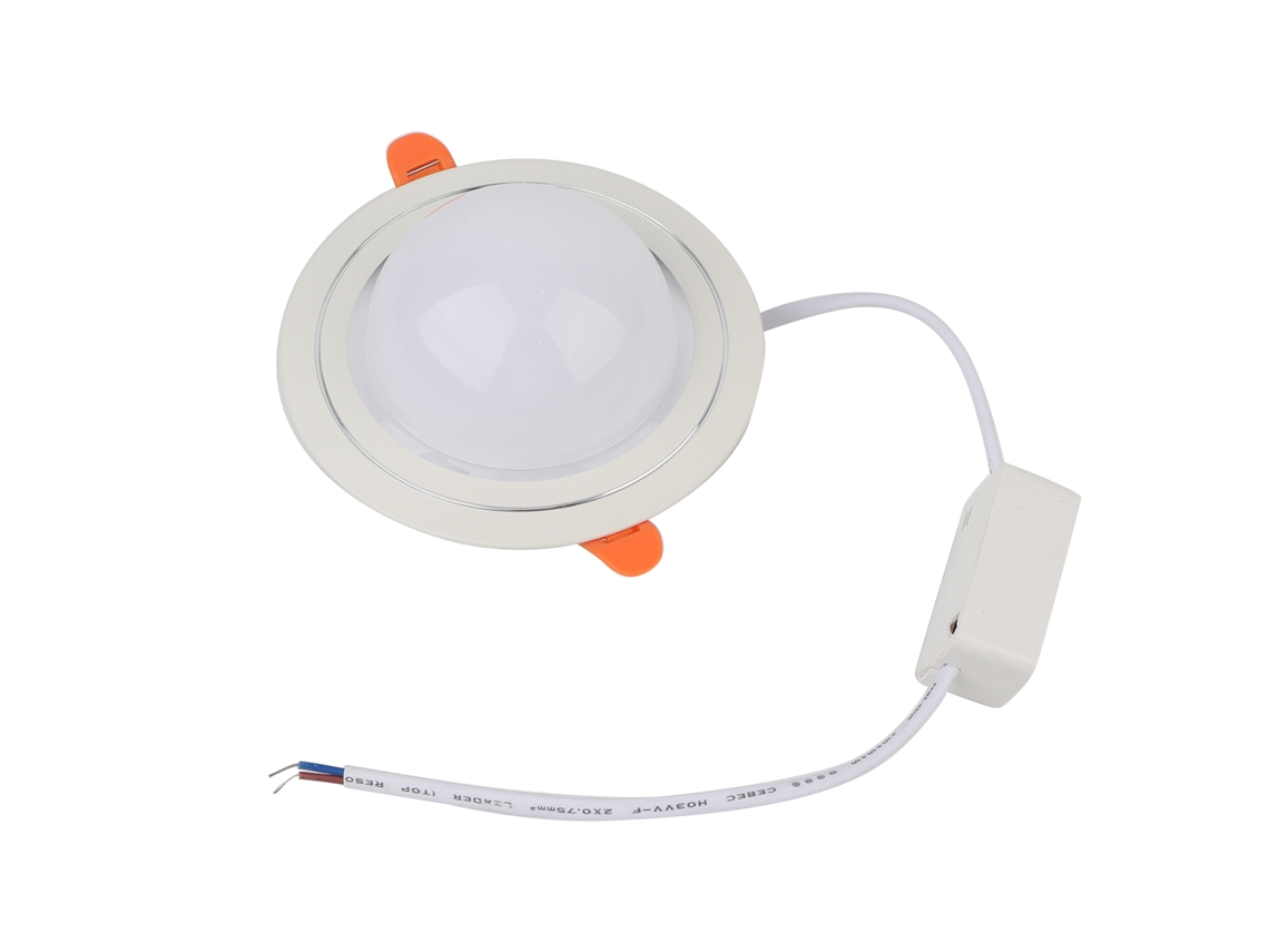 Bj-foco Embutido Led Inteligente Wifi 7w Rgb+w Com Controle Por Voz E Aplicativo Ac85-265v Para Teto