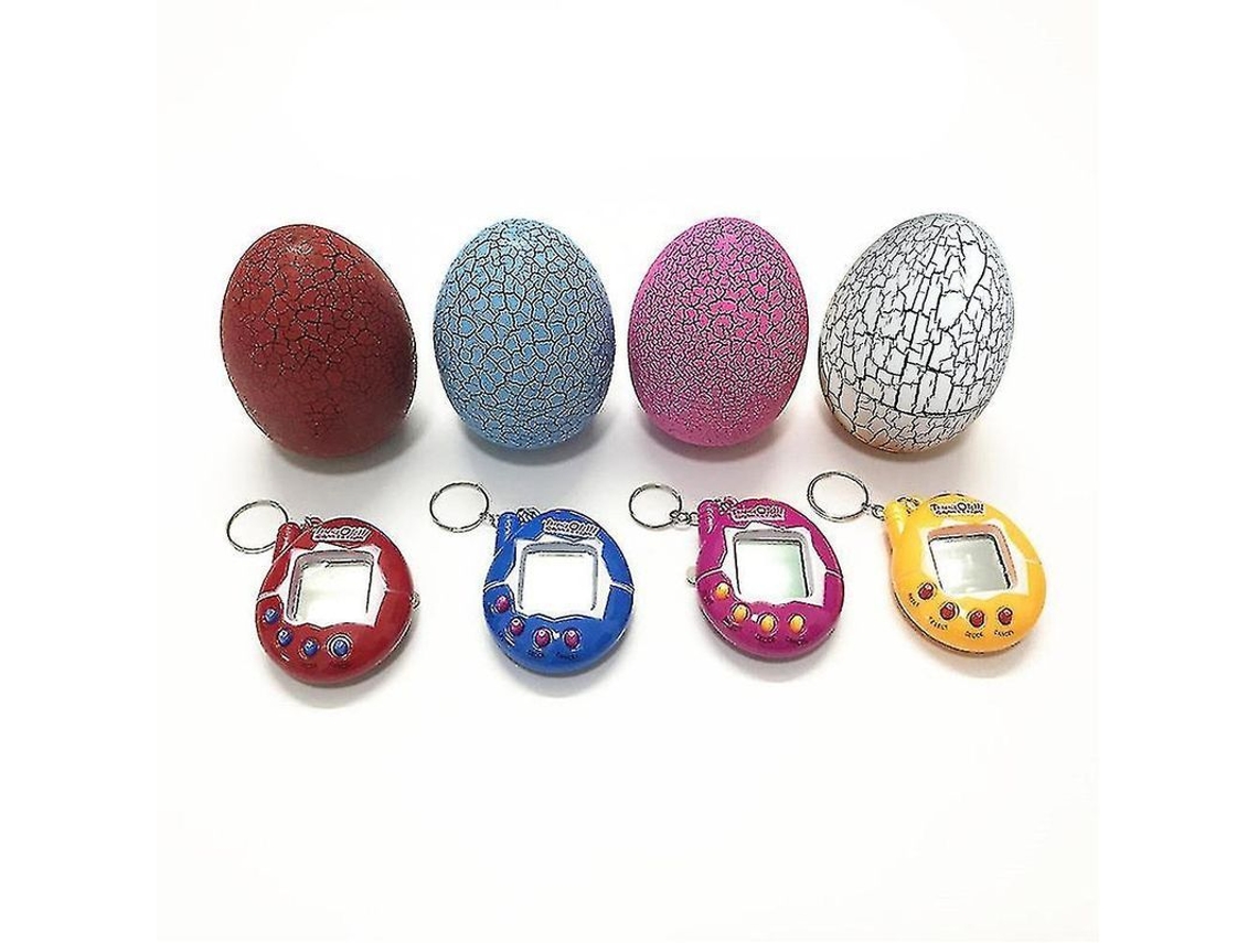 Juguetes Nostálgicos De Los 90 - Tamagotchi Pets Xsh Blanco - Mascotas Virtuales Clásicas