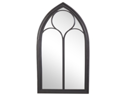 Espejo BELIANI Trelly de Metal Negro 62x5x113