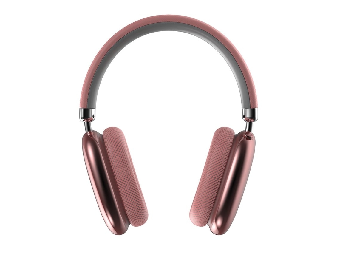Auriculares inalámbricos con cancelación activa de ruido Tiempo de reproducción de 24 horas Sonido de alta fidelidad ajustable para todos los dispositivos Rosa YEMAESRE