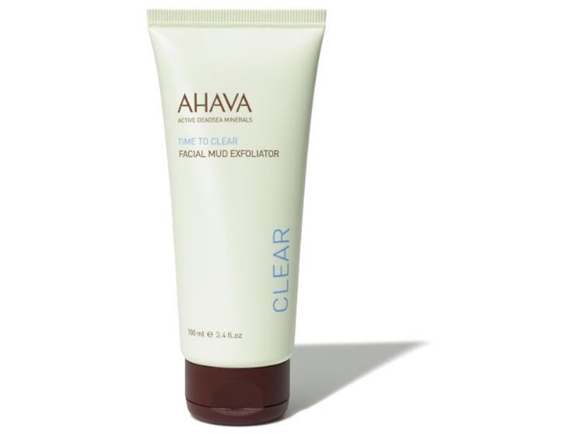 Exfoliante Facial AHAVA Time To Clear Facial Mud Exfoliator (100ml)