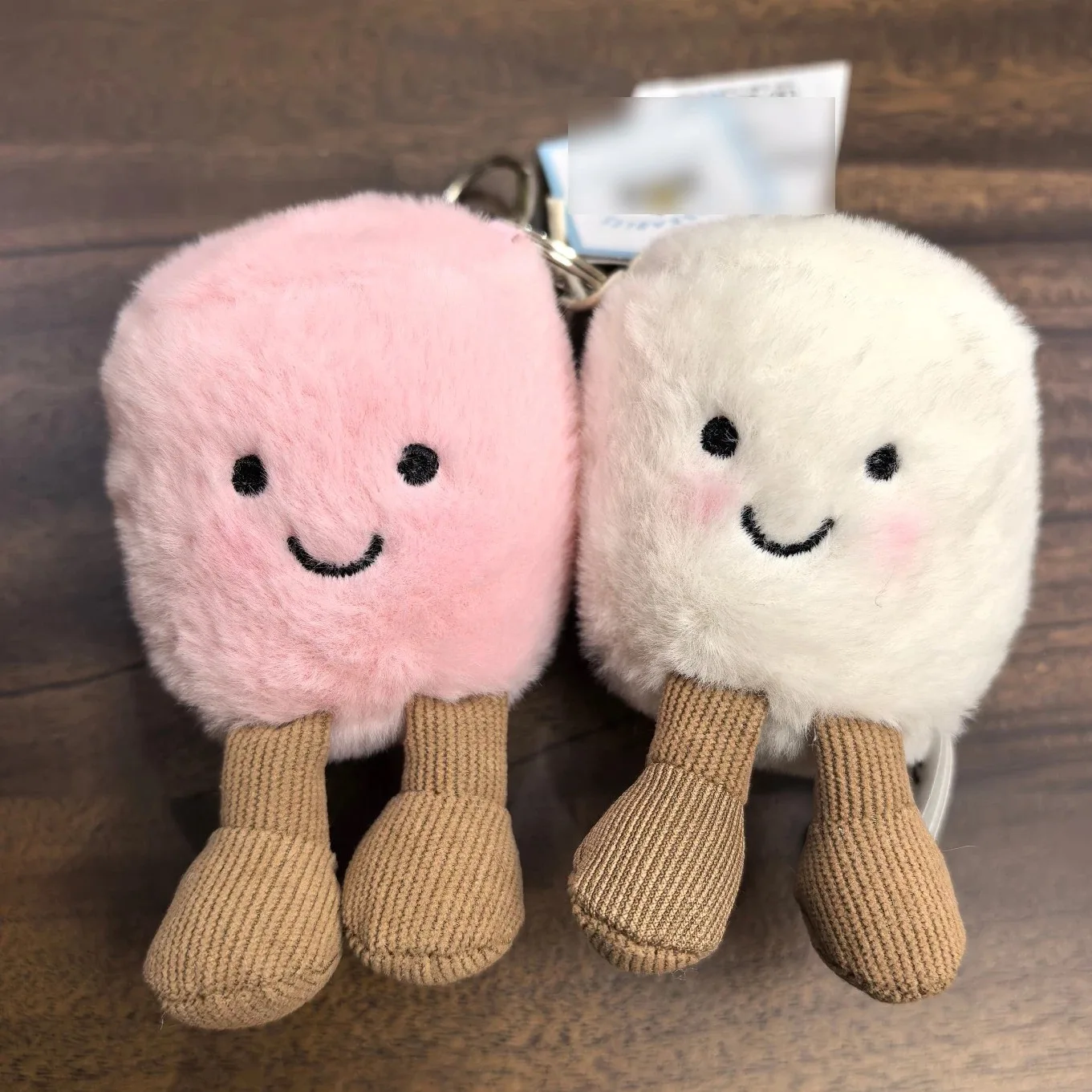 Colgante De Peluche Con Forma De Comida (malvavisco) - Regalo Suave, Esponjoso Y Adorable