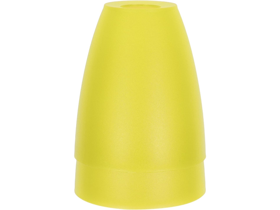Juego De 2 Lámparas De Mesa De Plástico Uniformes Con Casquillo E14mm.