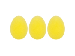 3 Pcs Bola De Aperto De Mão Tpe Macia Oval Para Reabilitação E Fortalecimento Manual