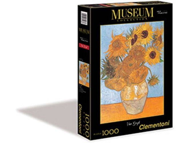 Puzzle CLEMENTONI Van Gogh: "Los Girasoles" (1000 Piezas)