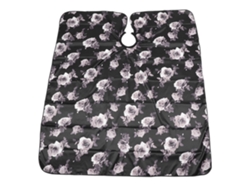Capa de peluquería para salón de adultos, bata y delantal para estilismo, ajustable, antiestática e impermeable.