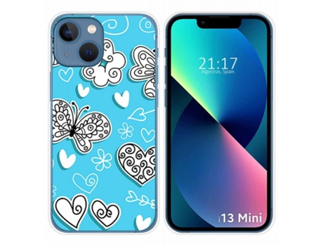 Carcasa iPhone 13 Mini (5.4) TUMUNDOSMARTPHONE Dibujos Multicolor